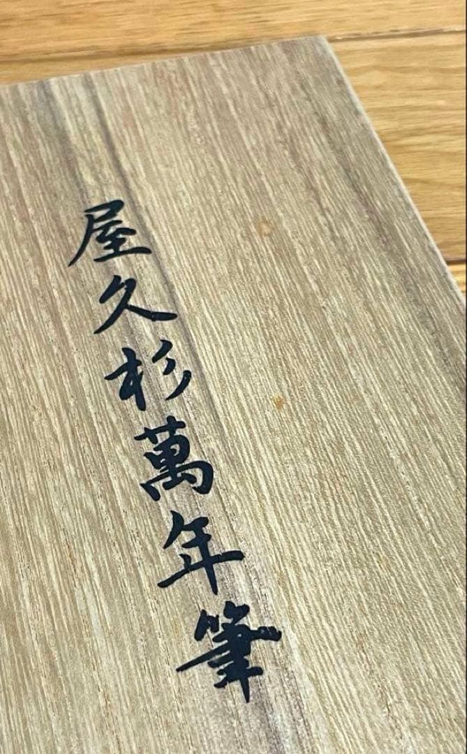 プラチナ万年筆 PTB-50000YN #3776屋久杉 中字 木製 中古