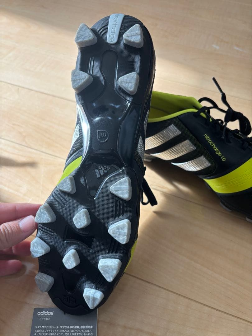 【新品未使用・タグ付属】adidasナイトロチャージ1.0 トップモデル
