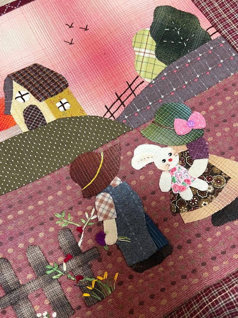 ★新作大★スーちゃん＆ビリーくん★ハンドメイド　トートバッグ　パッチワーク