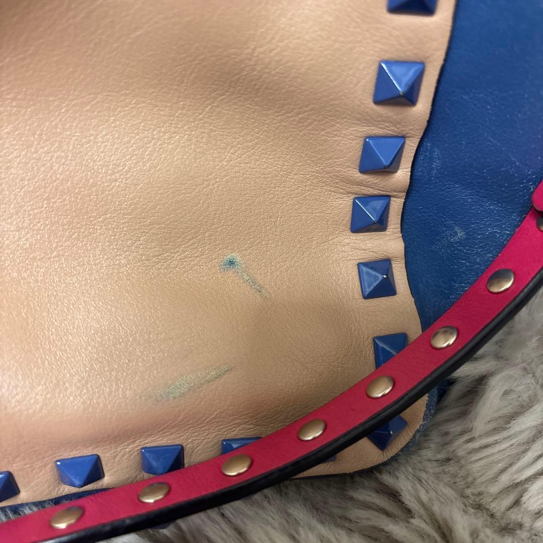 ヴァレンティノカラフルなスタッズ装飾ショルダーバッグ