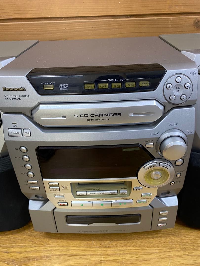 希少　Panasonic SA-NS75MD MDステレオシステム