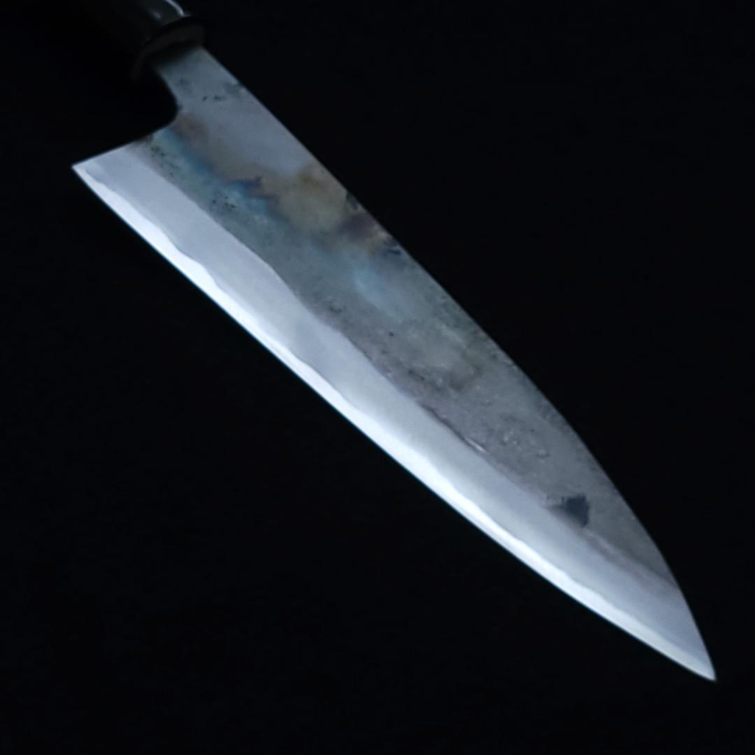 青紙1号 黒打 万能包丁 150㎜ #9382 月光作 日本製 １点物