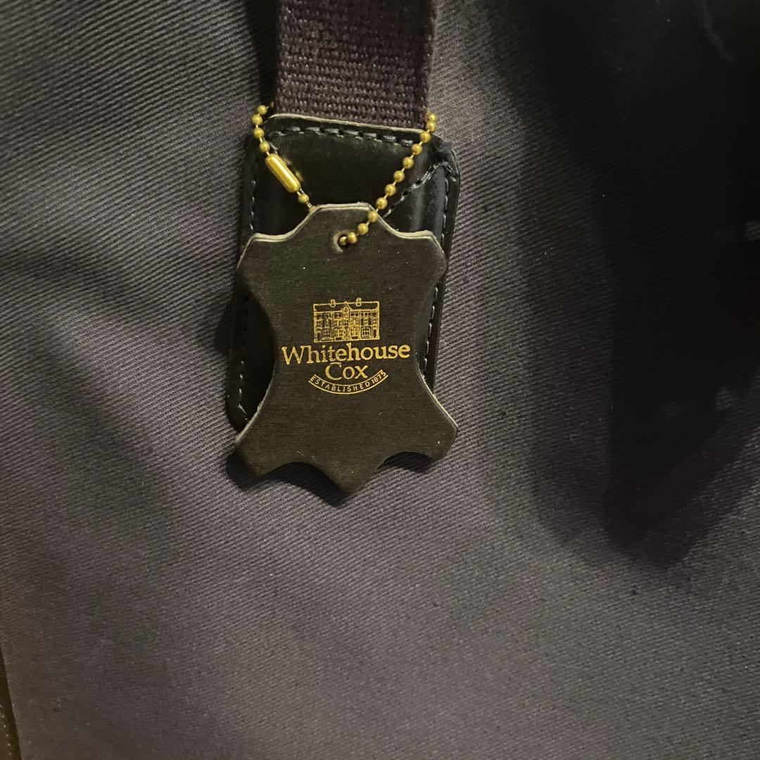 Whitehouse Cox トートバッグ　ネイビー