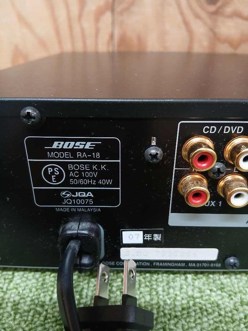 BOSE 5 Series III speaker system ＋RA-18㊹