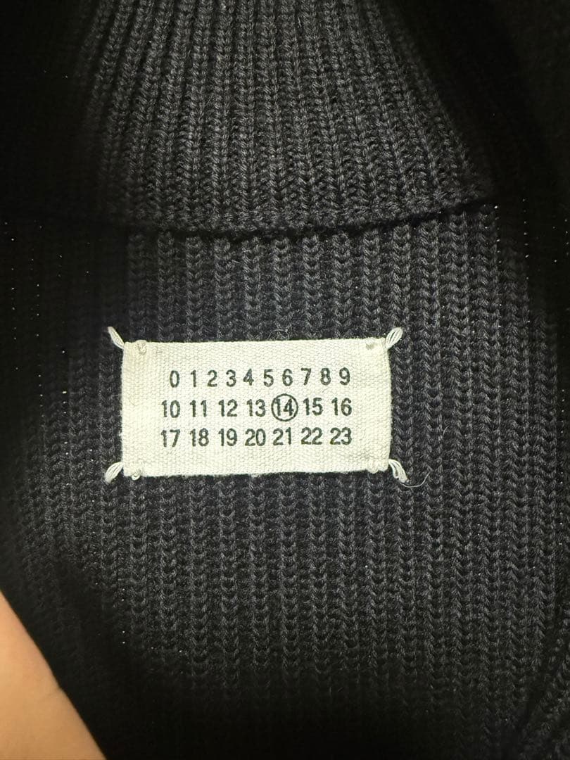 初期　マルジェラ　ドライバーズニットベスト