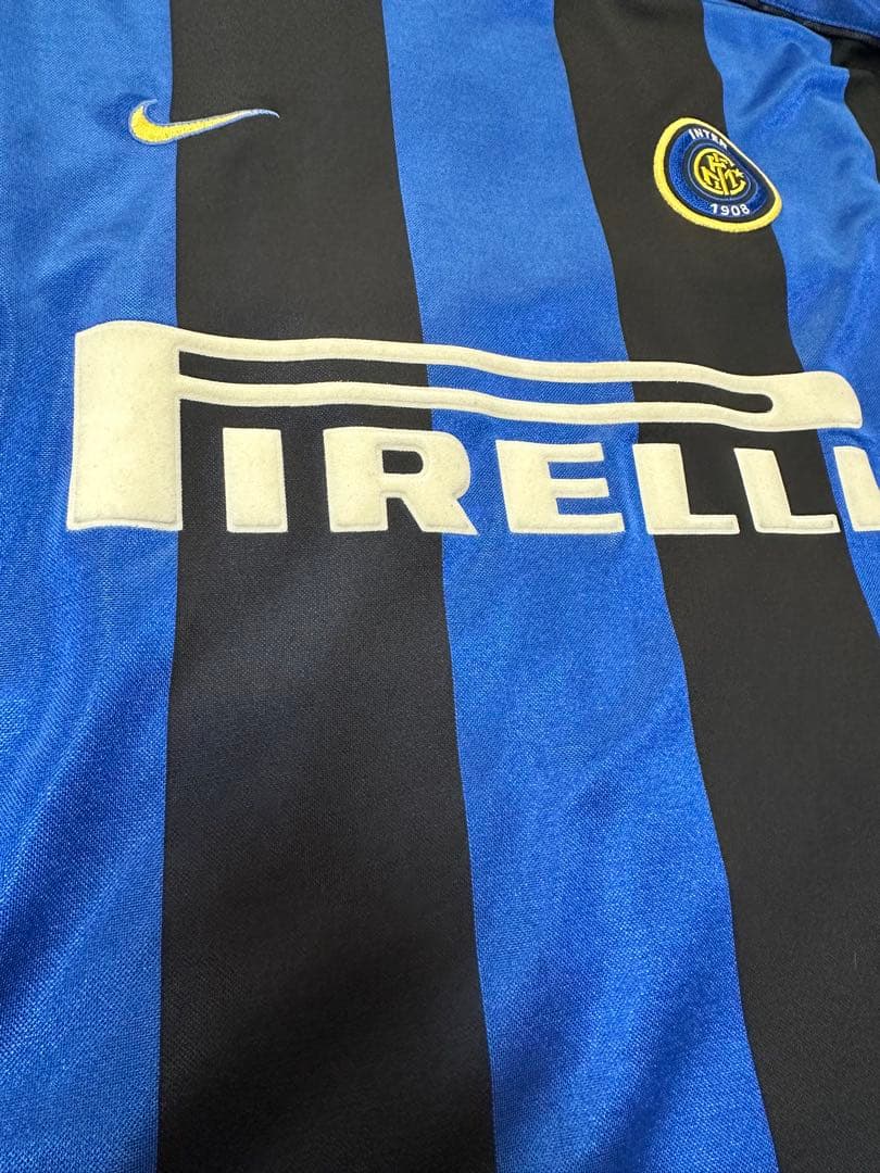 正規品 99/00 インテル•ミラノ ユニフォーム ロナウド Lサイズ