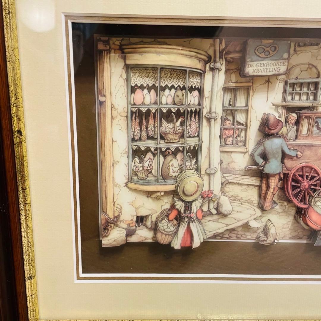 アンティーク シャドウボックス アントン ピック　８点セット