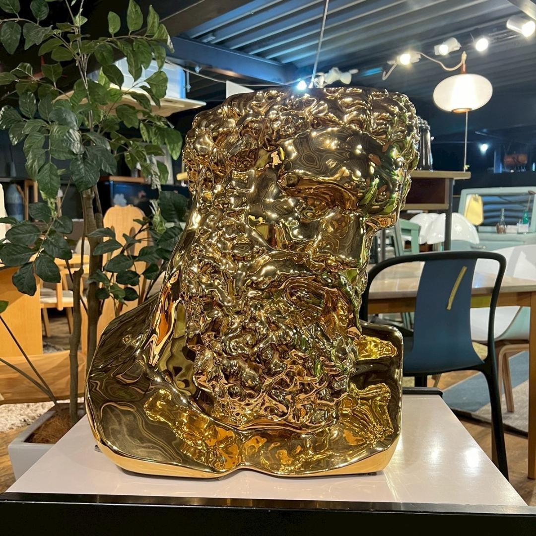 VGnewtrend バストエルコレ ヘラクレス テーブル ゴールド スツール