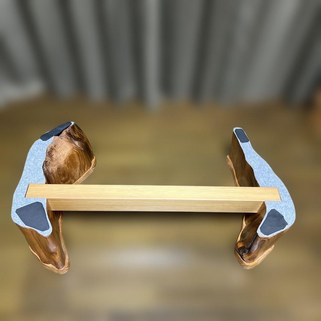 美品　希少　世界遺産　屋久杉　座卓　セパレートタイプ　樹齢1,000年以上