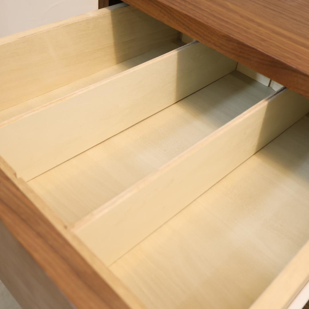 MUJI 無印良品 ウォールナット材 4段チェスト シンプル ナチュラルモダン
