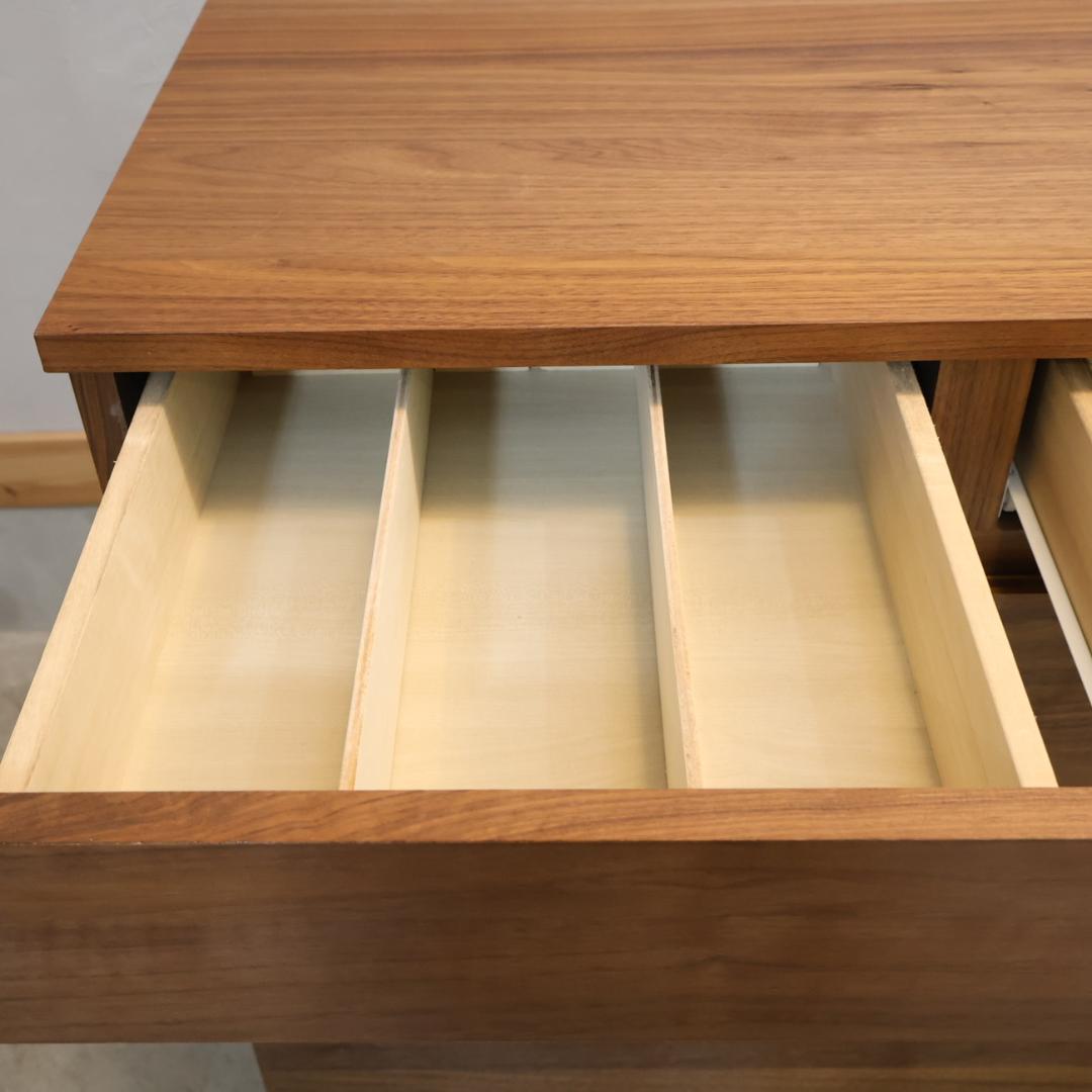 MUJI 無印良品 ウォールナット材 4段チェスト シンプル ナチュラルモダン