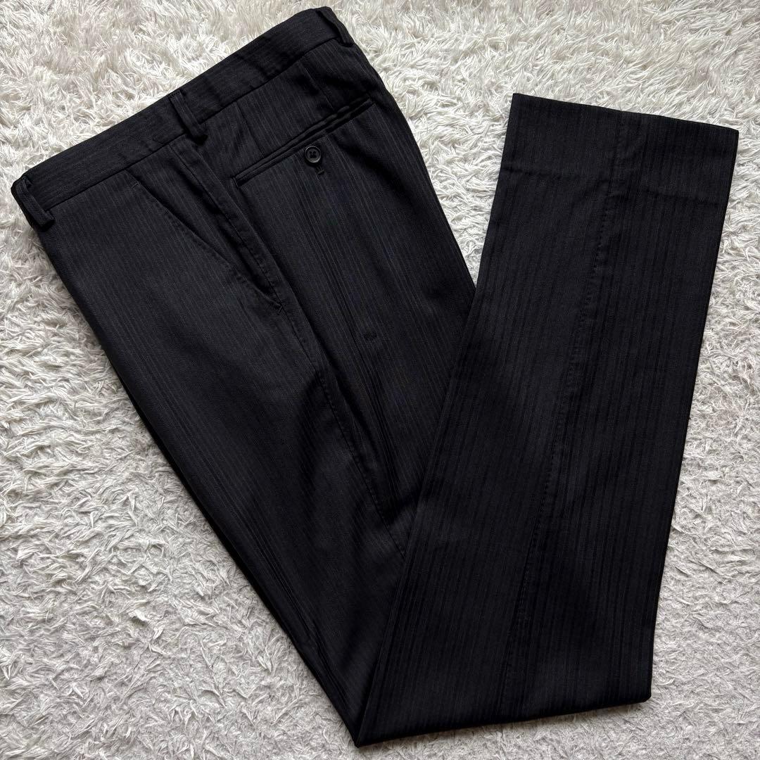 ★ロロピアーナ★ ポール スミス スーツ Super120's 日本製 黒 L