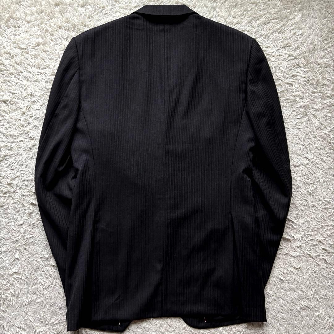 ★ロロピアーナ★ ポール スミス スーツ Super120's 日本製 黒 L