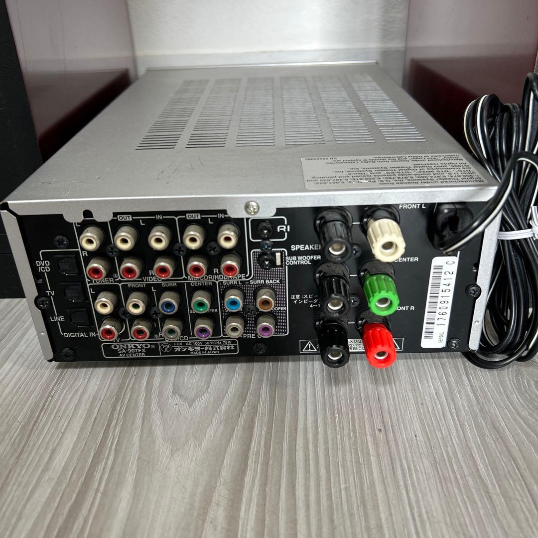 ONKYO オンキョー　DVD/CDプレーヤーシステム