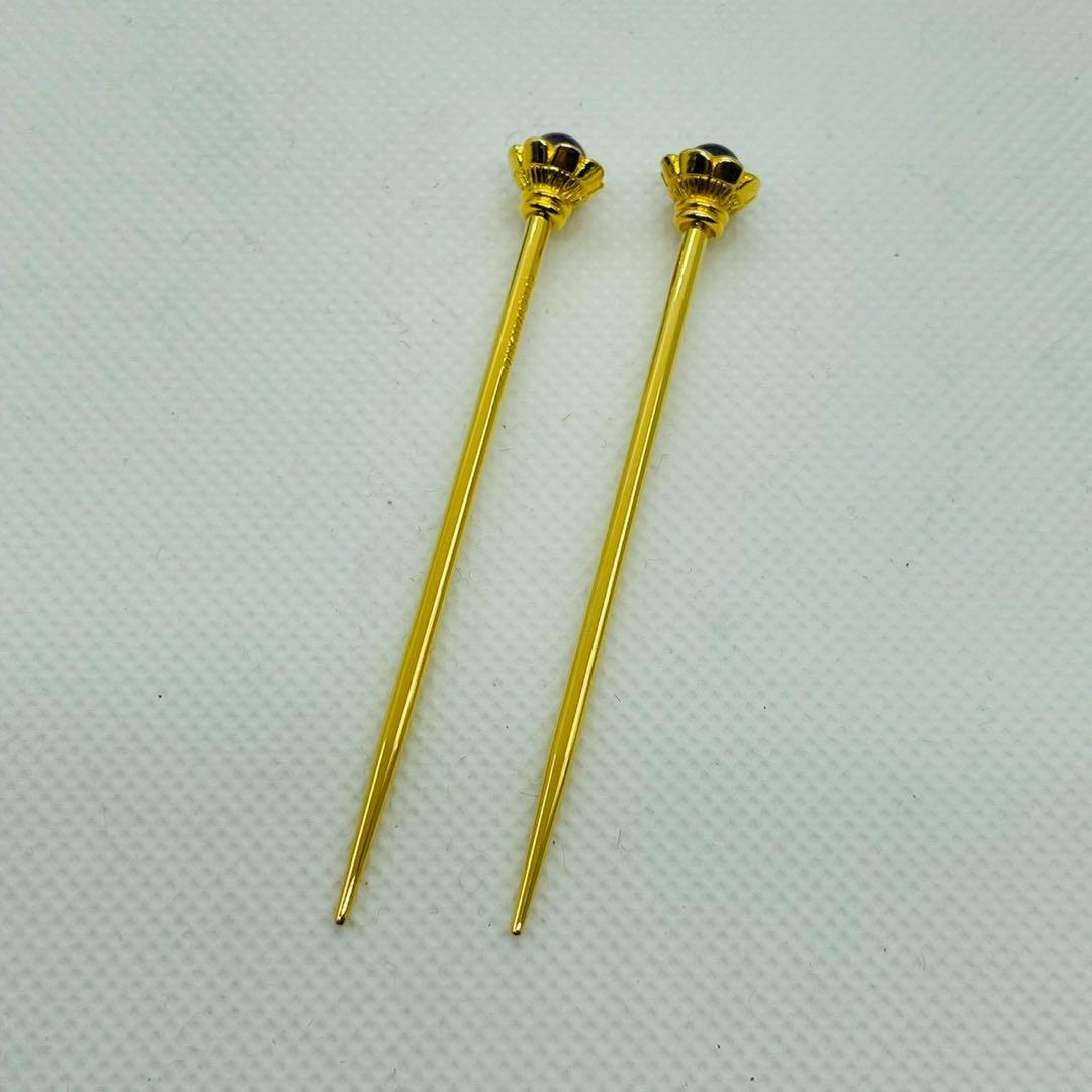 【mh/12.2/30】MIKIMOTO フルーツピック 半貴石 10P セット