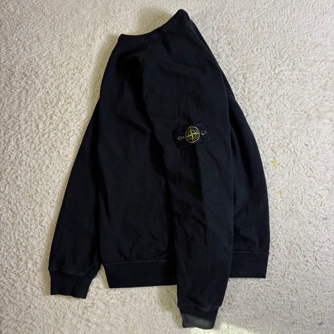 23SS STONE  トレーナー ブラック XL