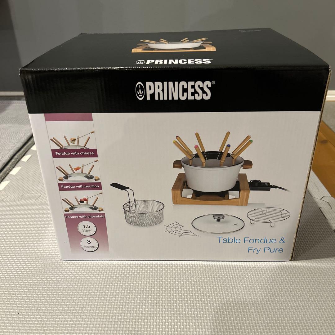 PRINCESS Table Fondue & Fry Pure 8人用