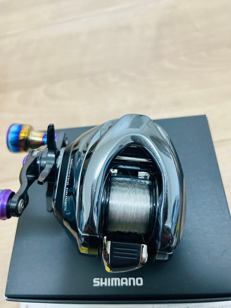 左ハンドルシマノ 18アンタレス DCMD LEFT 美品　　リブレ限定ハンドル