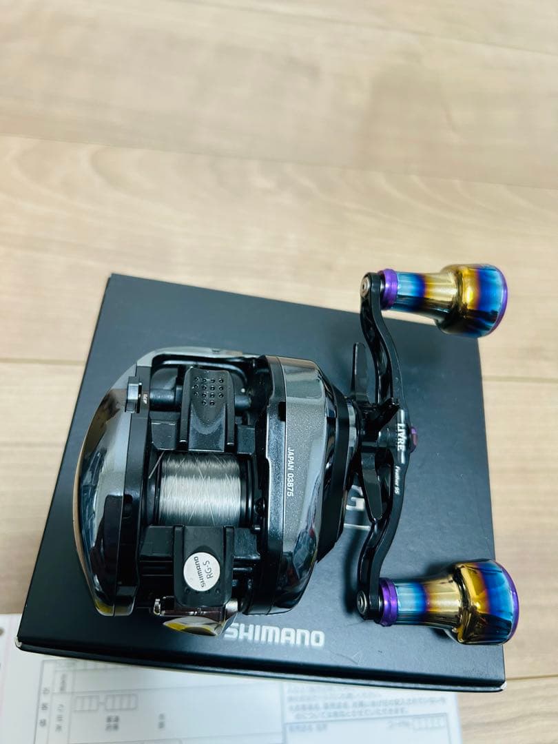 左ハンドルシマノ 18アンタレス DCMD LEFT 美品　　リブレ限定ハンドル