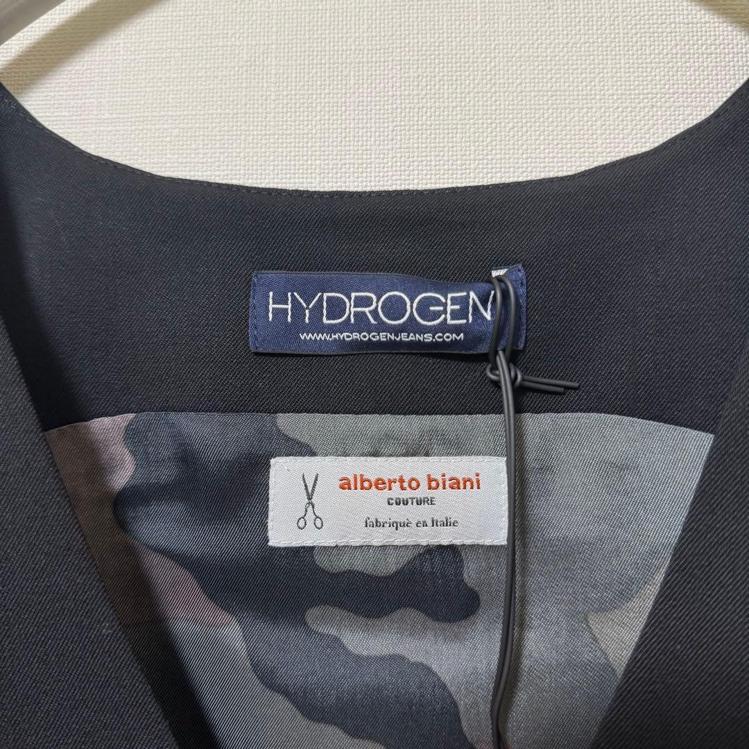 【新品未使用】HYDROGEN ベスト　ブラック