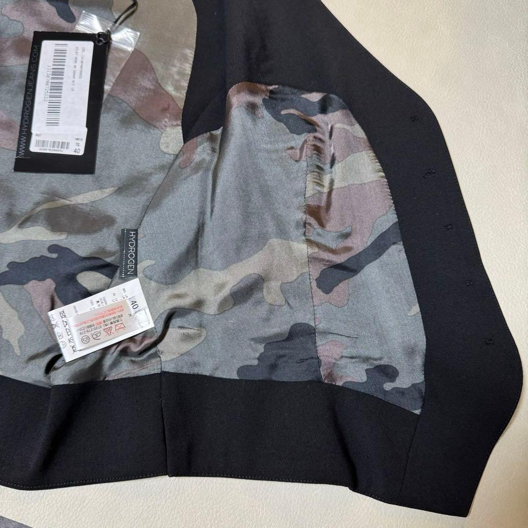 【新品未使用】HYDROGEN ベスト　ブラック