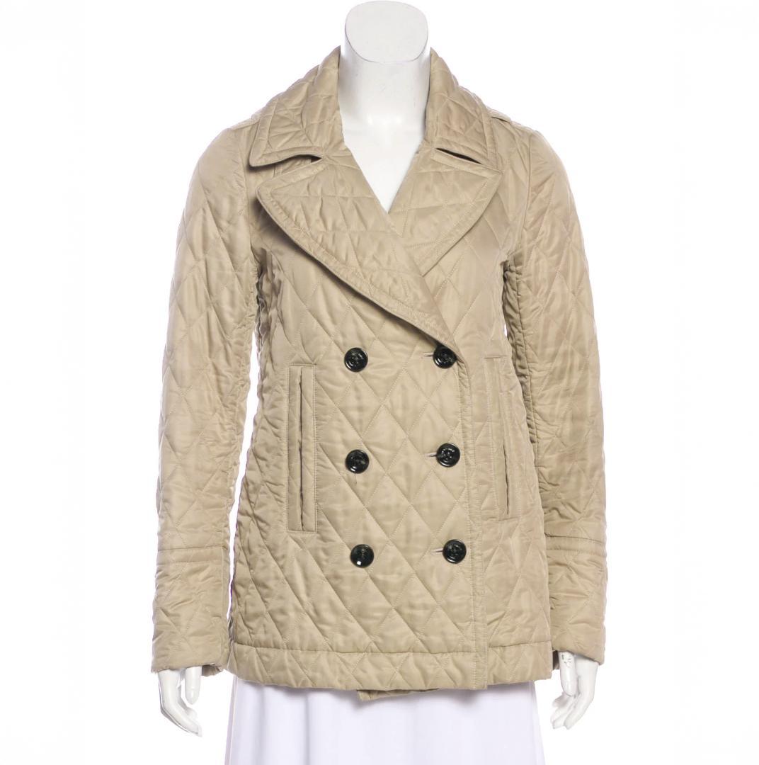 ★新品★Burberry（バーバリー）キルティング ダブル ジャケット コート