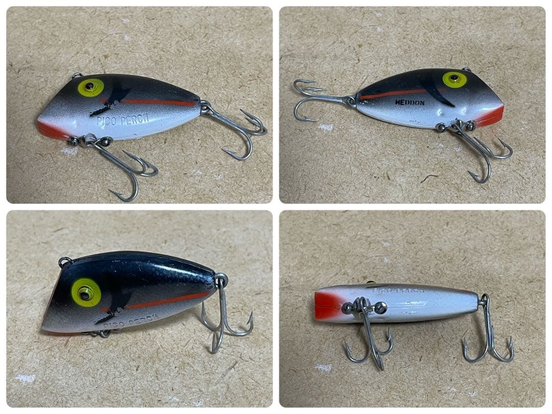 キ*グ様 へドンルアー10個まとめ売り　引退品　バス釣り　レトロルアー　釣具