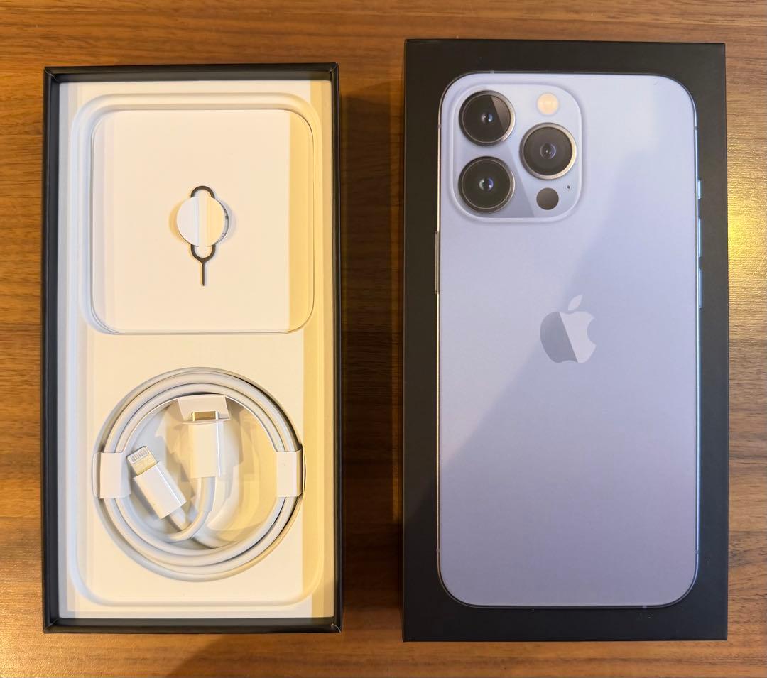 【美品】iPhone 13 Pro 256GB 純正バッテリー100%