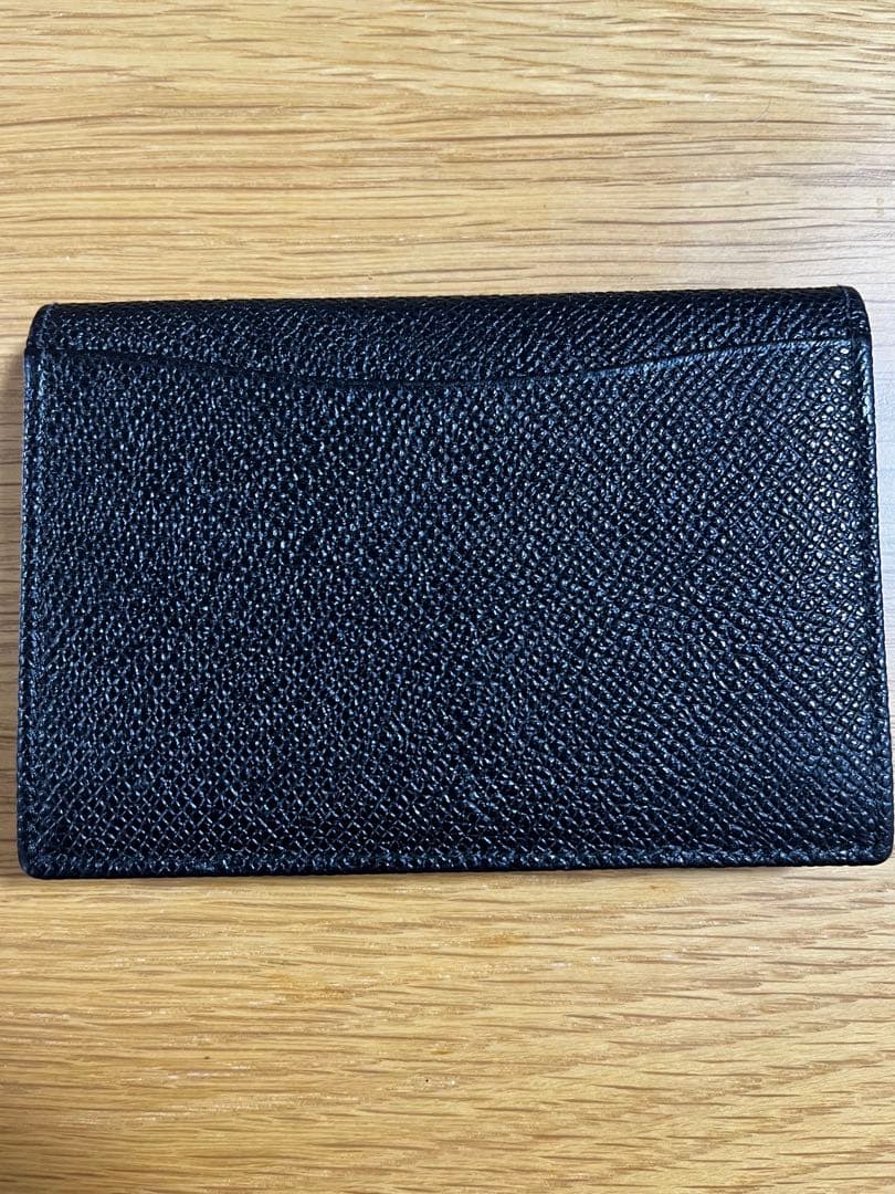 BVLGARI(ブルガリ) メンズ 名刺入れ 牛革 DENIM SAPPHIRE