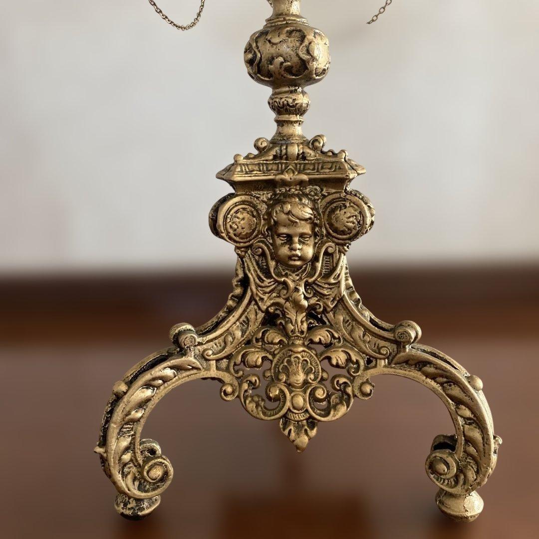 ロココ様式 アンティーク サイドテーブル