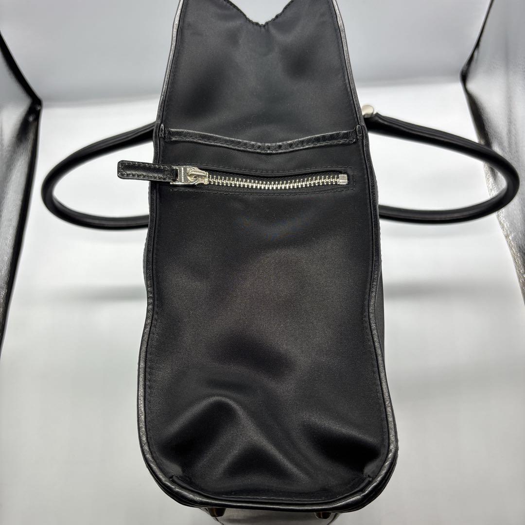 BURBERRY バーバリー トート　ビジネスバッグ ナイロン レザー ブラック