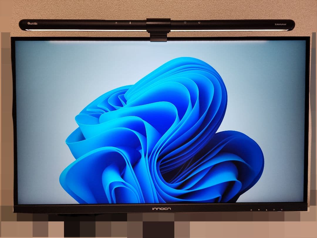 【セット】INNOCN 27C1U Super 4Kモニター +モニターライト