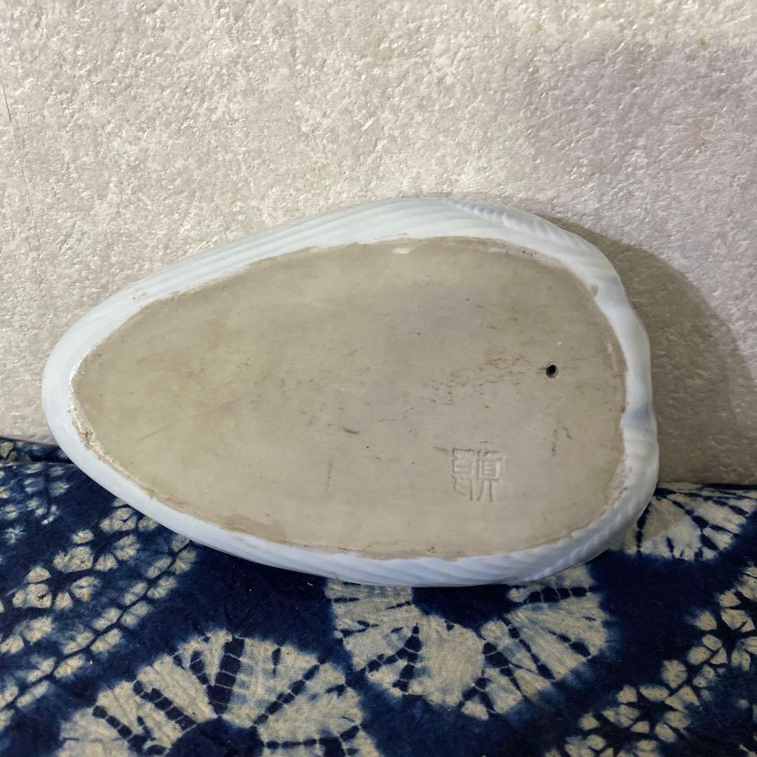 真葛香山　鳥　置物