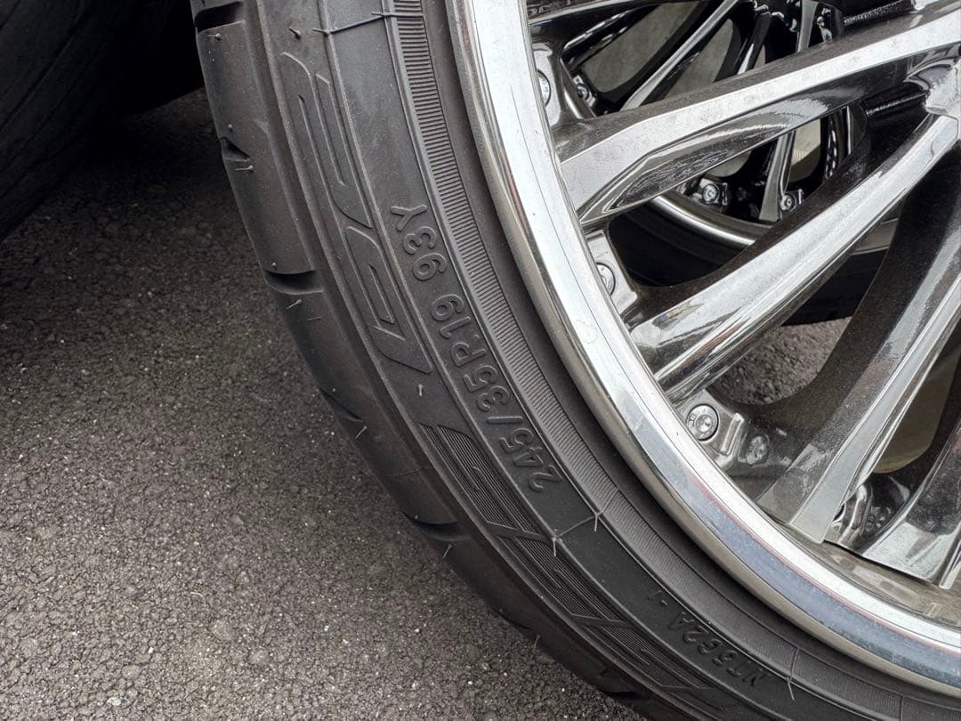 クレンツェヴィルハーム19インチクローム仕上げ 4本ホイールセット