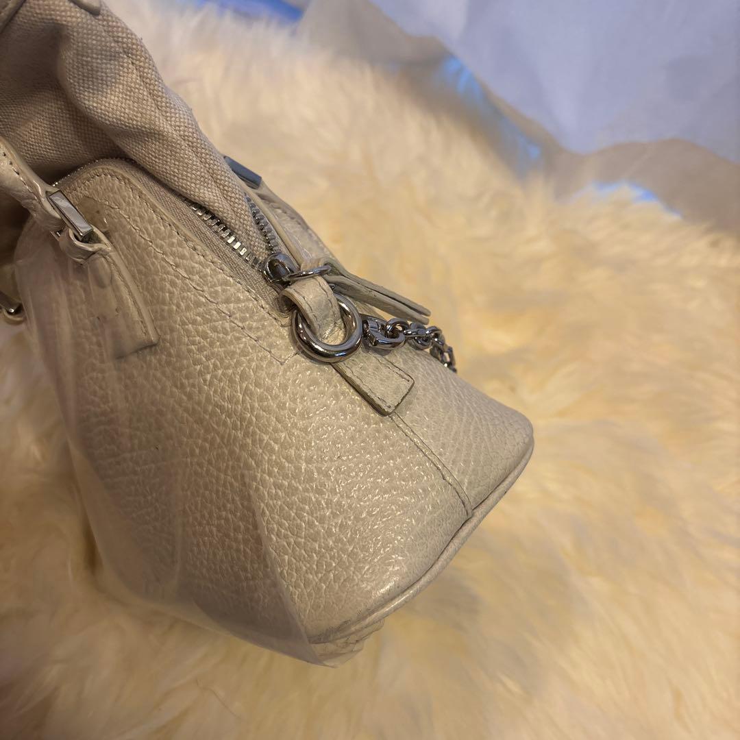 メゾマルジェラ 5ac S56WG0081 2way チェーンショルダーバッグ