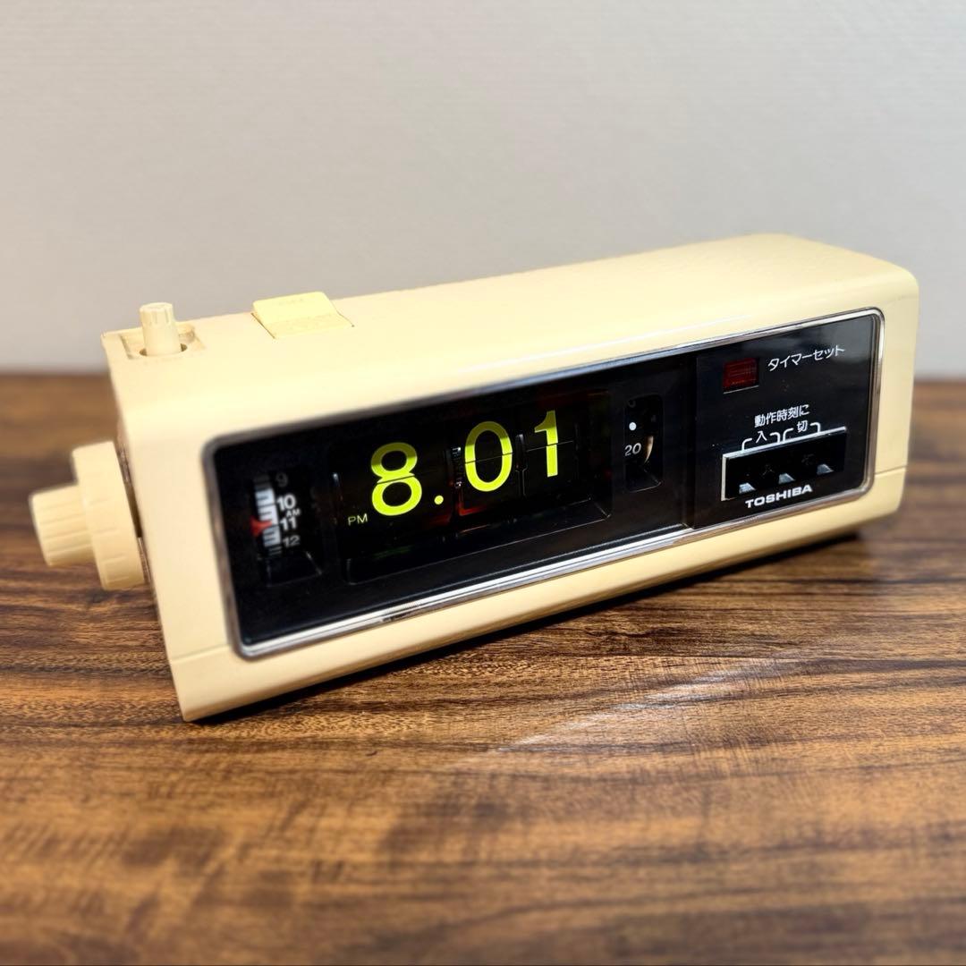 【整備済・動作正常】TOSHIBAパタパタ時計 タイムスイッチTWM-300