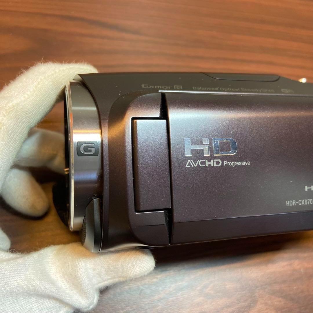 SONY HDR-CX670 ビデオカメラ 3066