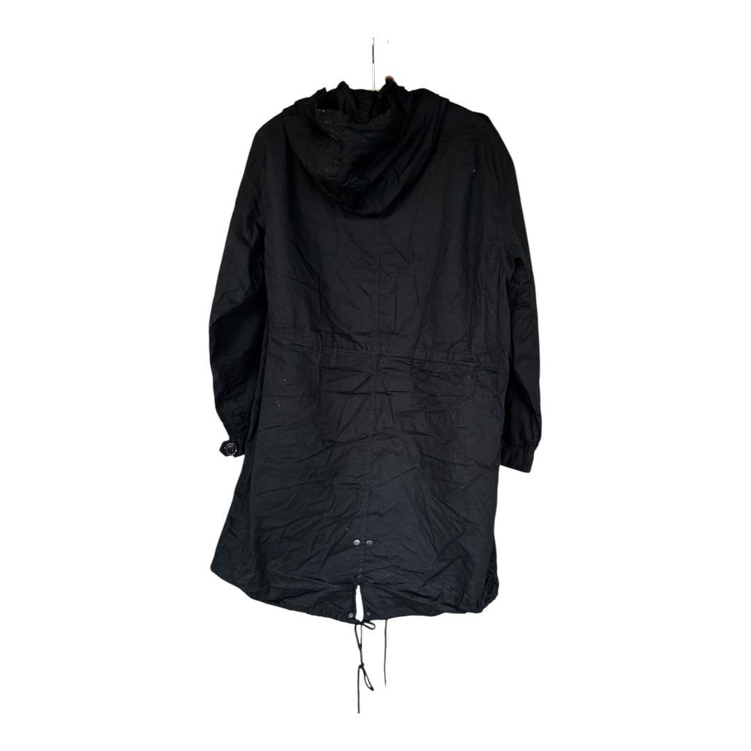 未使用 HOUSTON M-51 フィッシュテールパーカー BK XXS