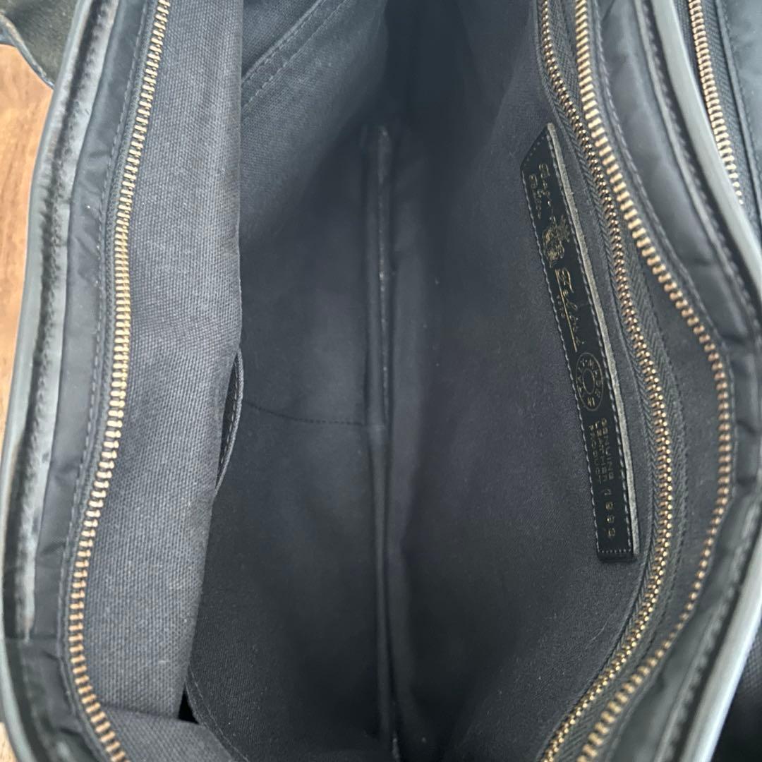 【美品】 Felisi フェリージ　ナイロン×レザー　バッグ1993 黒