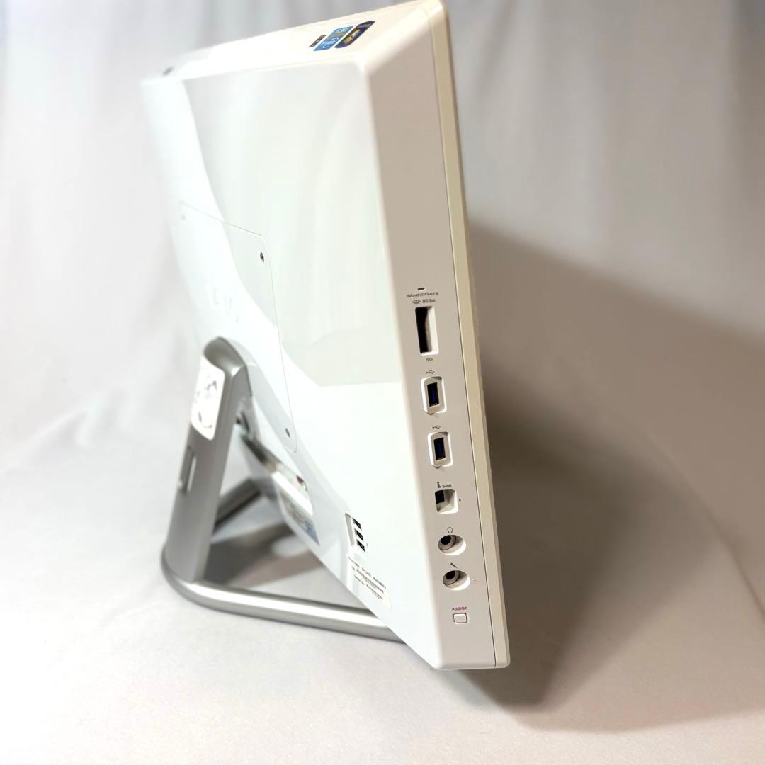 中古　VAIO オールインワンPC ホワイト　VPCL247FJ/WI