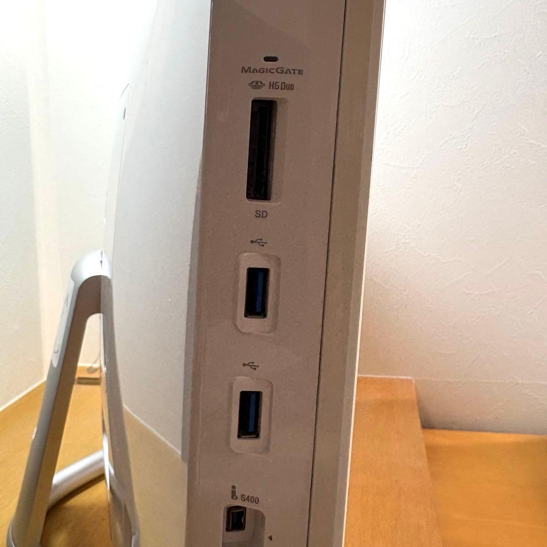 中古　VAIO オールインワンPC ホワイト　VPCL247FJ/WI