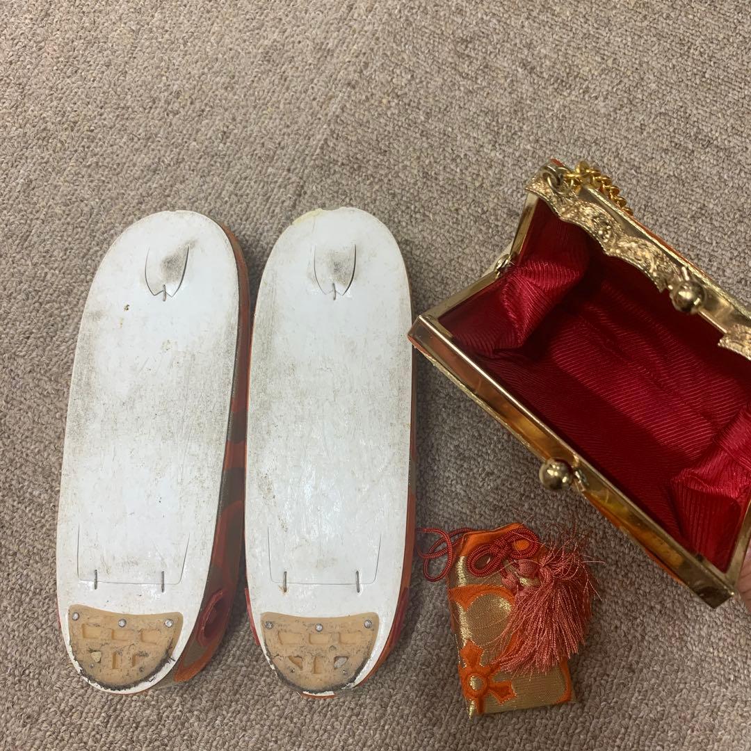 おまとめ512agu4,511agu28,帯,小物類,草履&バッグ□七五三 7歳