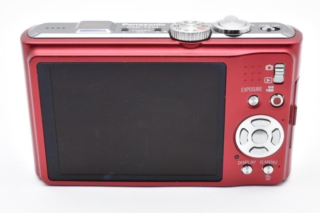 【お値下げ歓迎・美品】Panasonic LUMIX DMC-TZ10 レッド