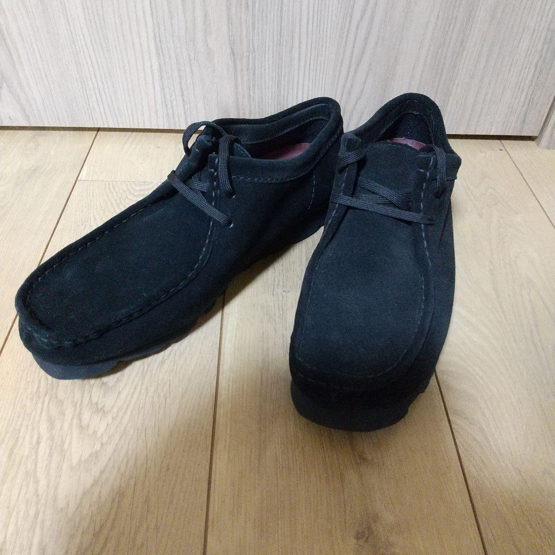 クラークス　ワラビー ゴアテックス　モカシン