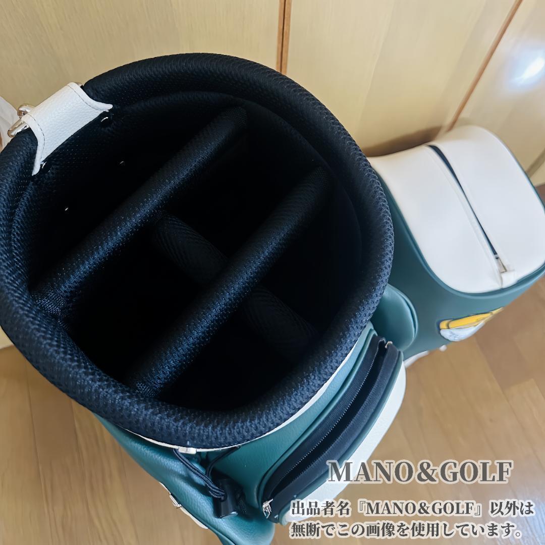 即日発送 マルボンゴルフ キャディバッグ キャスター付き Malbon 緑色LL