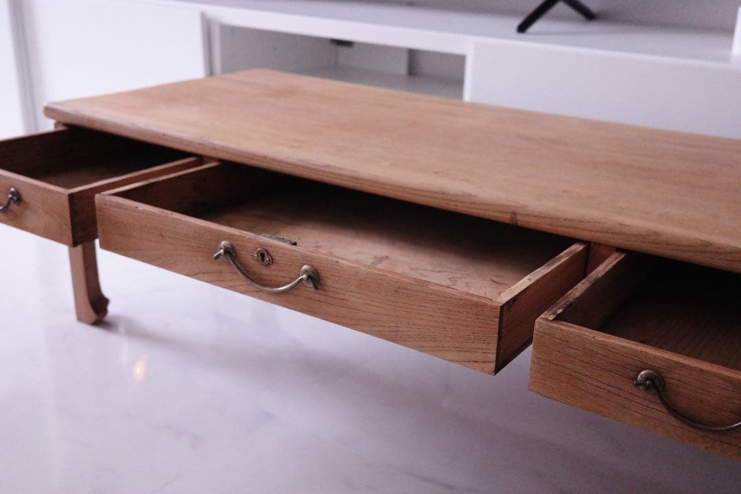 明治時代　ヴィンテージ　ローテーブル　コーヒーテーブル