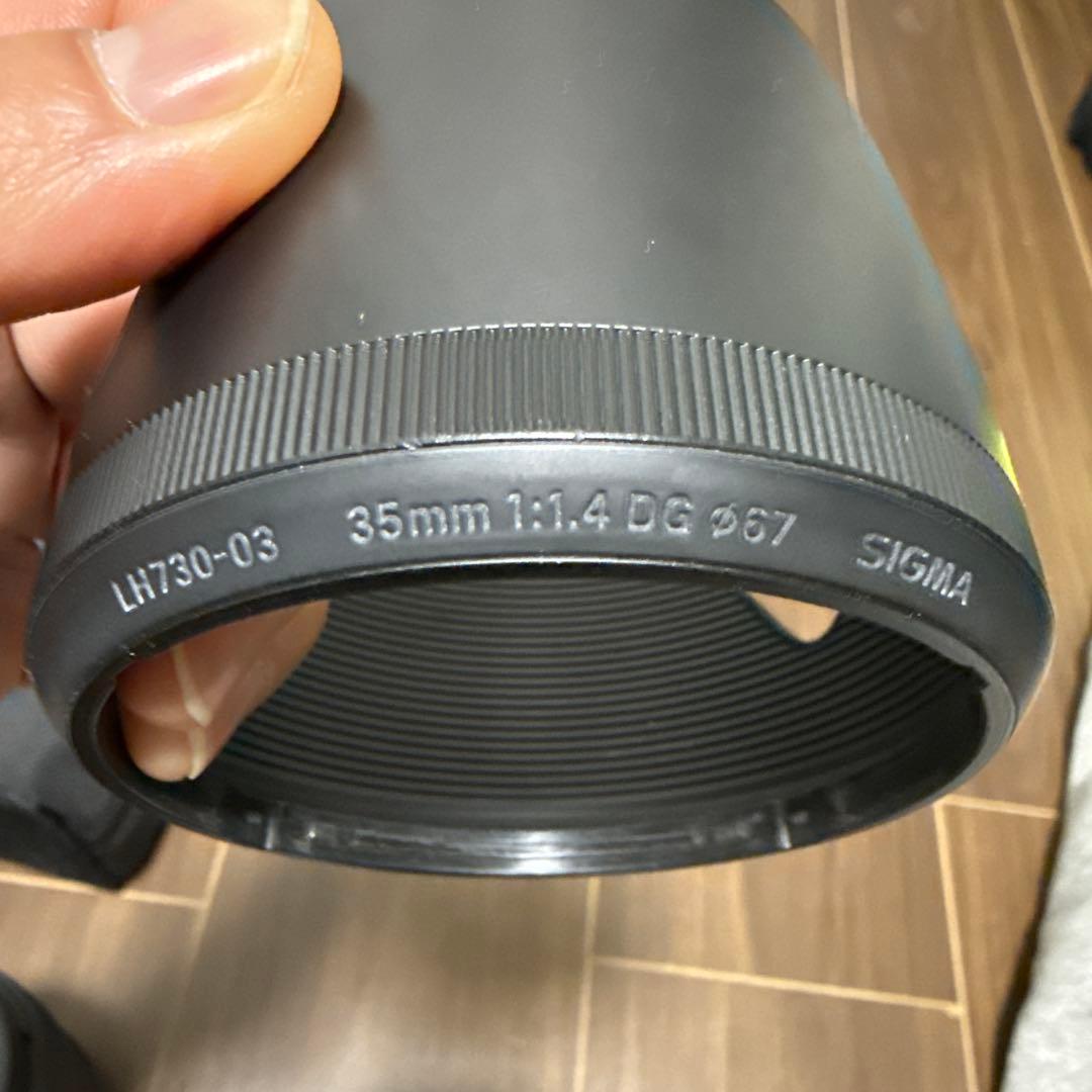 【週末値下】【美品】SIGMA Nikon Fマウント 35mm F1.4 DG