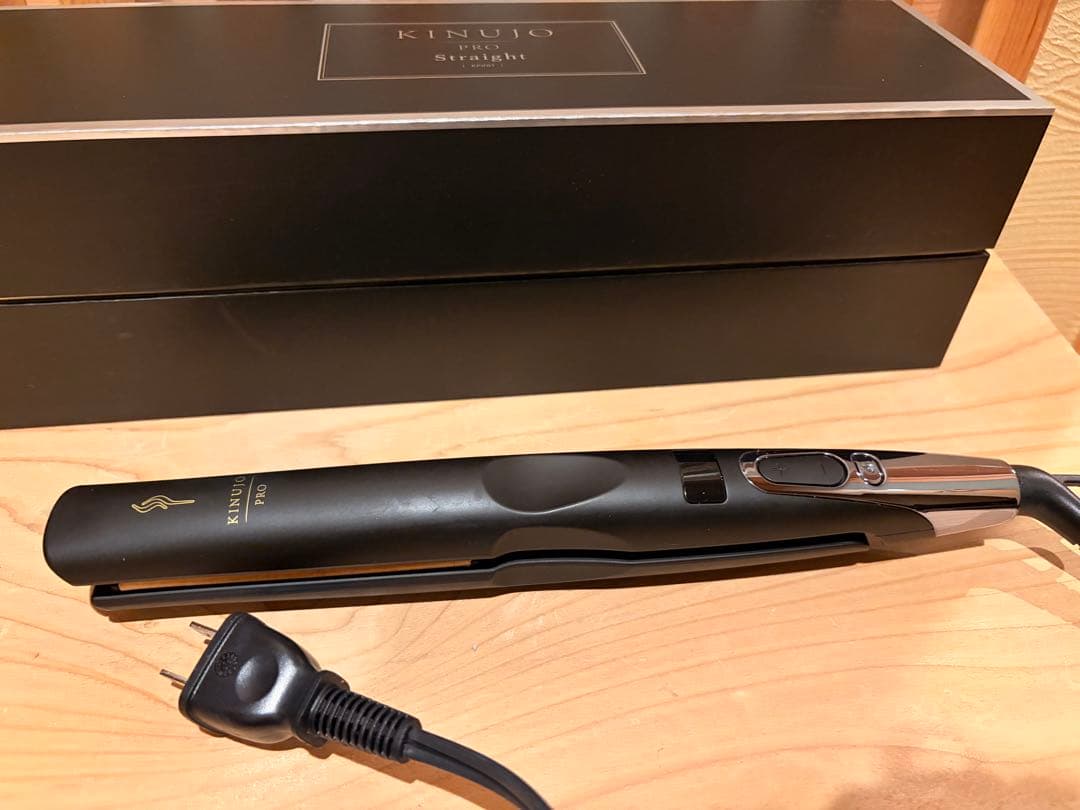 絹女 KINUJO 絹女プロ ストレートアイロン／美品／正規品