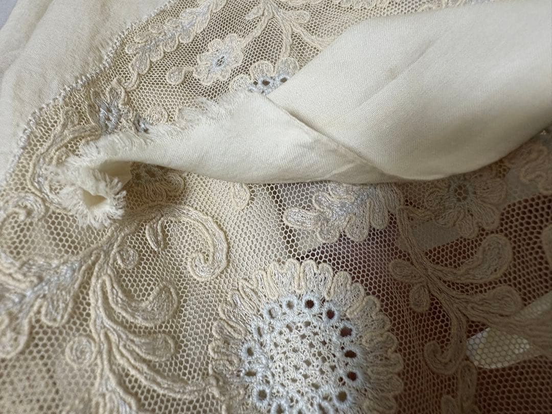 1920-1930 シルクカシュクールワンピース night gown