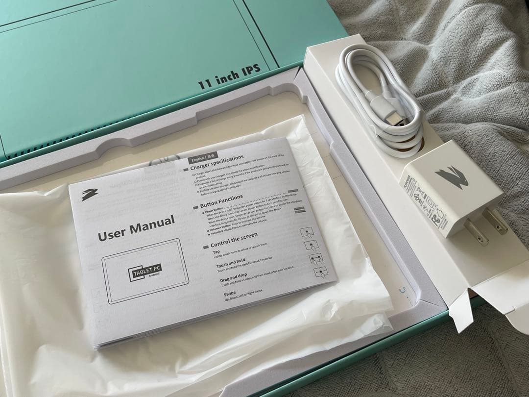 11インチ　タブレット 本体　(11/23購入)